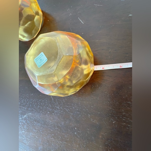 Set of Vintage Partylite Glass Candle Votives - Picture 7 of 8